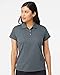 adidas A131 Ladies ClimaLite Basic Polo - Lead & Black, XL