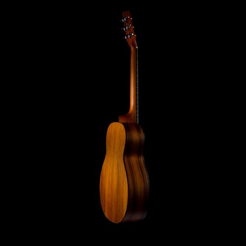 Strydom Voyager V436 NM Travel Guitar - 36" Acoustic, A-Grade Walnut, Okoume Neck, Rosewood Fingerboard, Satin Finish, Custom Phosphor Bronze Strings, Chrome Tuners, Gig Bag Included - Image 3 thumbnail