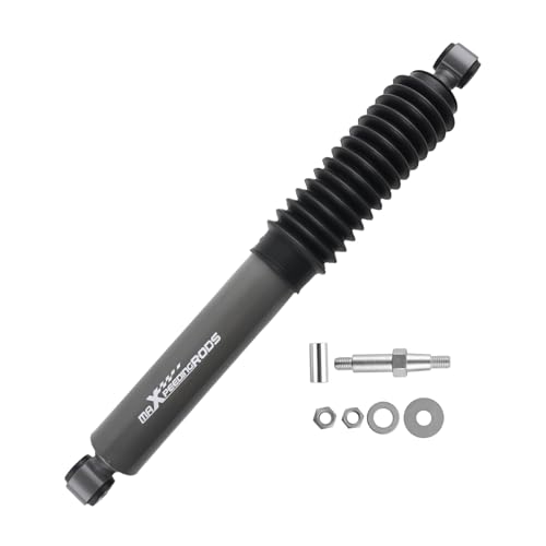 maXpeedingrods Steering Stabilizer for Jeep Wrangler 1987-2009 Chevrolet Silverado 1500 2500 Avalanche 2500 G1 Version Steering Damper