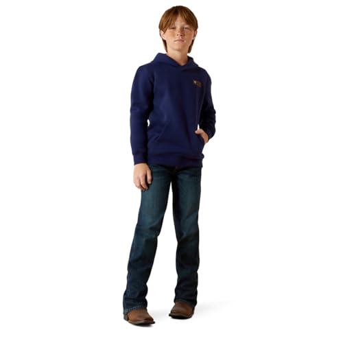 ARIAT Boys Woodshop Stack Hoodie3