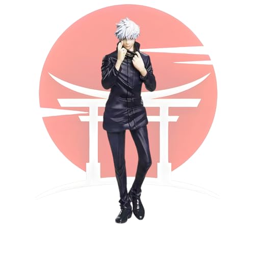 Image of Gojo Action Figure JJK Gojo Satoru Action Figurines Infinite Void Anime Action Figure 20CM Figure GOJO JJK Anime Gifts,Office Table, Study Table