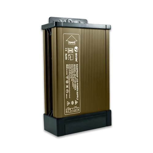 Image of 7SEVEN SMPS 12v Power Supply 50amp 600w Weather Proof Rainproof Suitable for LeD Signage, Strip Light, Decorate Lite, Surveillance CCTV Camera & Industrial Automation Machine and Much More