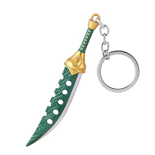 The Seven Deadly Sins Anime Meliodas Weapon Pendant Metal Keychai...