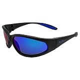 BluWater Polarized Sharx Series Sunglasses with Matte Black Frames and GT-Marine Lenses
