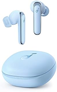Soundcore by Anker Life P3 Noise Cancelling Earbuds, Big Bass, 6 Mics, Clear Calls, Multi Mode Noise Cancelling, Wireless Charging, App with Gaming Mode, Sleeping Mode, Find Your Earbuds