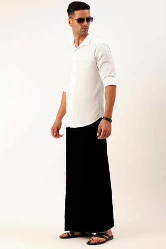 Image of pure cotton lungi for men