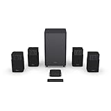 Hisense HT Saturn 4.1.2Ch Sound Bar with Wireless Subwoofer, Dolby Atmos, DTS:X, Bluetooth 5.3, EzPlay, 4K HDMI Pass Through, Roku TV Ready, HDMI/AUX/ARC/Optical/USB, 5 EQ Modes, Hi Concerto
