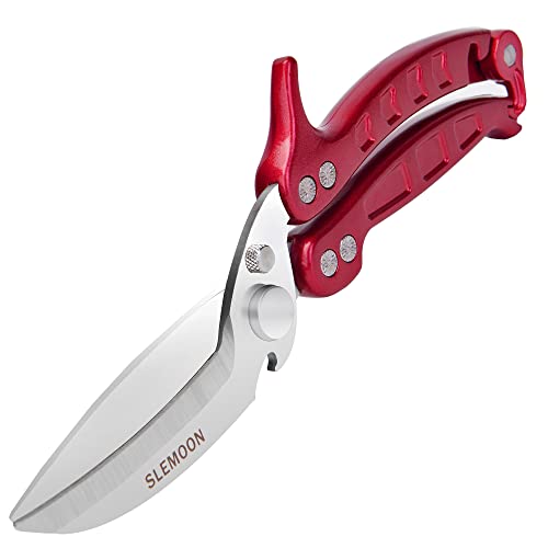 Slemoon SL02901 Kitchen Shears Heavy Duty Poultry Shears Meat Cutting Dishwasher Safe And Stainless Food Kitchen Scissors cover