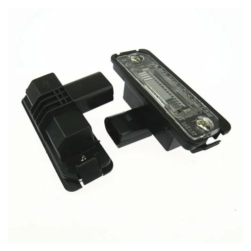 Lámpara de matrícula Skoda Superb 2009 luces traseras portamatrículas 1J6 943 021B recambio coche 3
