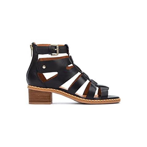 Sandalia de piel Blanes W3h con tacón para mujer de Pikolinos Cover