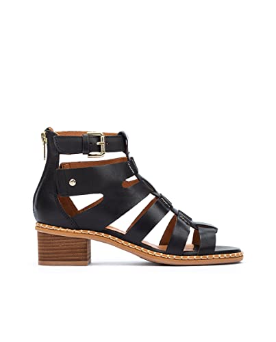 Pikolinos Absatzsandalen in Leder BLANES für Frauen Farbe BLACK