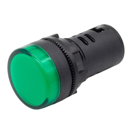 Lámpara piloto LED azul de 22mm ideal para paneles de barcos y campers 12V