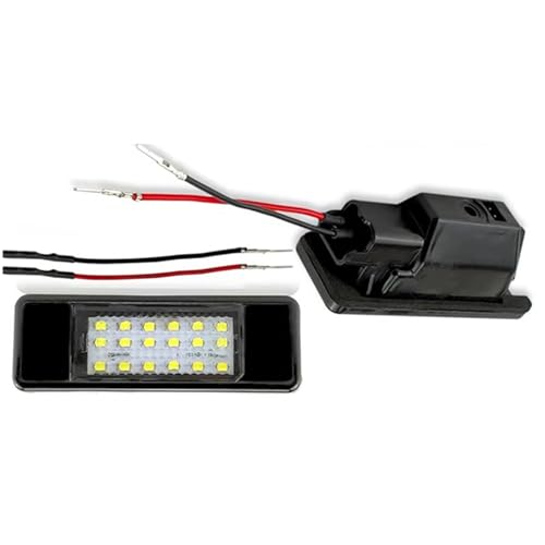 Luz trasera de matrícula para Citroën C5 II C6 C8 recambio de lámpara para parachoques 2