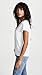 Velvet by Graham & Spencer womens Jillian V-neck Tee T Shirt, White, X-Small US