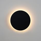 BARCELONA LED Runde Wandleuchte Eclipse 18W IP65 S...