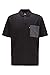 Produktbild BOSS Herren Penorth Relaxed-Fit Poloshirt aus Baumwolle mit irisierenden Textil-Details