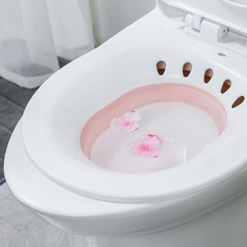 Cuenca de baño portátil para inodoro hecha de PP y TPR para baño de asiento 8