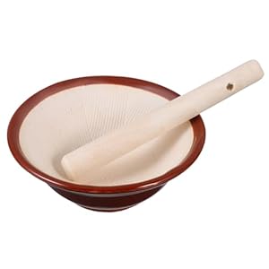 CLISPEED Mörser und Stößel Set Keramik