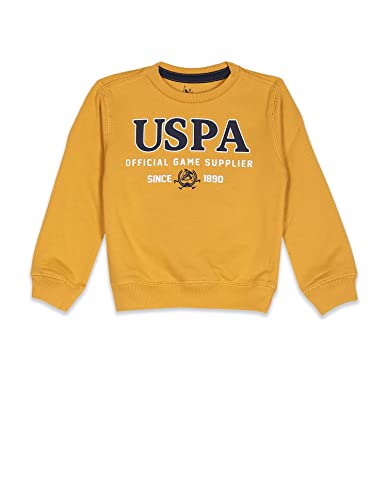 Image of U.S. Polo Assn. Kids Regular fit Cotton Crew Neck Sweatshirts