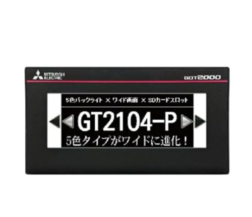 �O�H�d�@(MITSUBISHI ELECTRIC) �O���t�B�b�N�I�y���[�V�����^�[�~�i��GOT2000�V���[�Y �\����GOT2000 �^�b�`�p�l���f�B�X�v���C GT21�{�� ��ʃT�C�Y4.5�^ ���m�N���t�� GT2104-PMBDS
