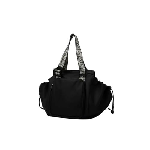 YWeiLiangSan Bolsa de Viaje Transformable Para Cuna, Bolsa de Viaje Versátil de Gran Capacidad Para Mujer (Black,Large)
