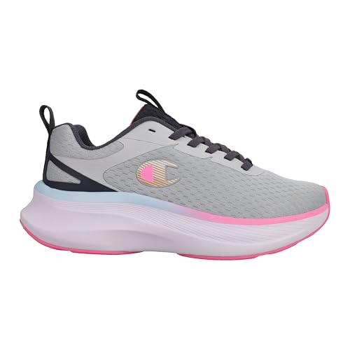 Champion Women's Jogger Sneaker, G.Gray/I.Ink/Multi, 7