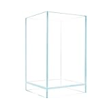 HIRO Aquatics Nano Tall Rimless Aquarium Low Iron Frameless Fish Tank, Extra Clear with Floating Air