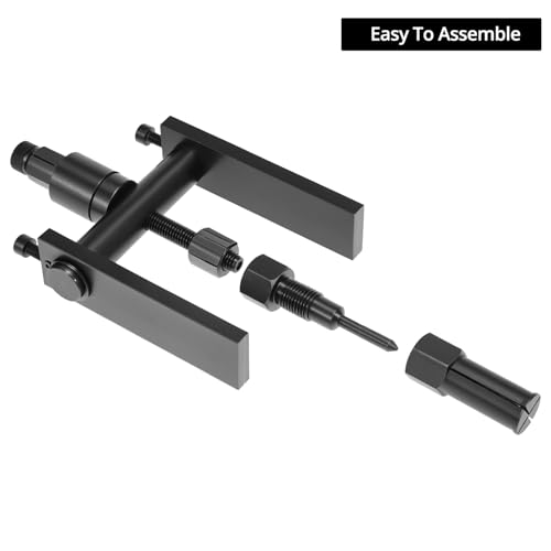 Qwork® Kit Di 10 Estrattore Per Cuscinetti Interni Per Moto Da 8 Mm A 25 Mm, Acciaio Legato, Set Di Strumenti Per La Rimozione Dei Cuscinetti Ruota Per Moto - 4