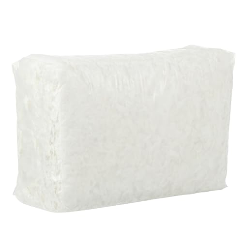 GLEAVI Serrín de Papel Absorbente para Lecho de Mascotas Pequeñas Virutas de Papel de Baja Generación de Polvo Material para Nidos de Hámsteres Cobayas y Conejos Alta