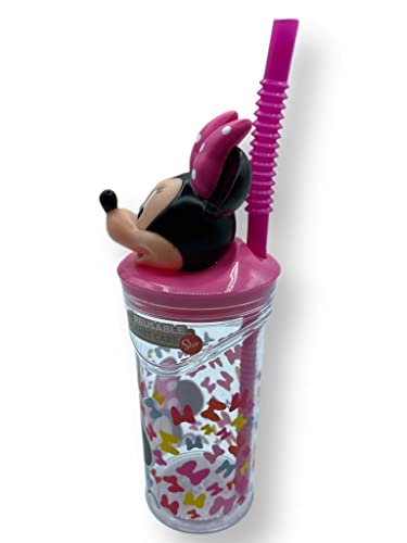 Yuna Bicchiere con cannuccia per bimbi personaggi