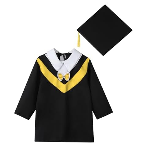 Robe et chapeau de remise de diplôme enfants 2024 - Generic Cover