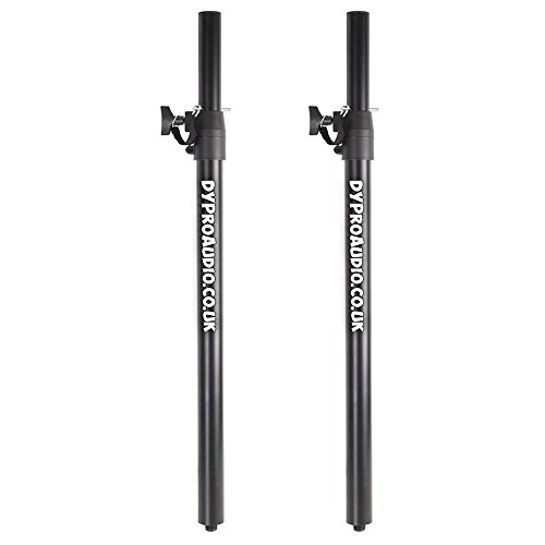 DY Pro Audio Universal 35mm M20 Sub Subwoofer Speaker Sat Satellite Pole (PAIR)