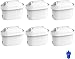 Waterdrop Water Filter Cartridges, Replacement for Brita® Maxtra+® Plus, Maxtra Pro® All-in-1, Compatible with Brita® Marella® Jug and Kettle, Reduce PFAS, PFOA/PFOS, TÜV SÜD, NSF Certified (6)