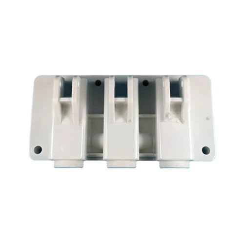 1 Set Discharge Front Panel Spare Parts,Compatible With BQL Soft Serve Ice Cream Machines Replacements White Color