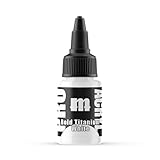 Monument Hobbies PRO Acryl 22ml Acrylic Paint - Non-Toxic Acrylic Paint for Miniatures and Wargames - Compatible with Both Brush and Airbrush Techniques - Bold Titanium White