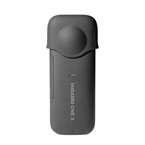 Image of Insta360 Lens Cap for ONE X Panoramic Action Camera, Silicone, Black