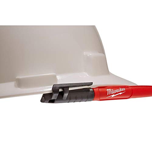 Milwaukee 48-22-3100 Inkzall Jobsite Fine Point Black Permanent Marker (12) #TOP6