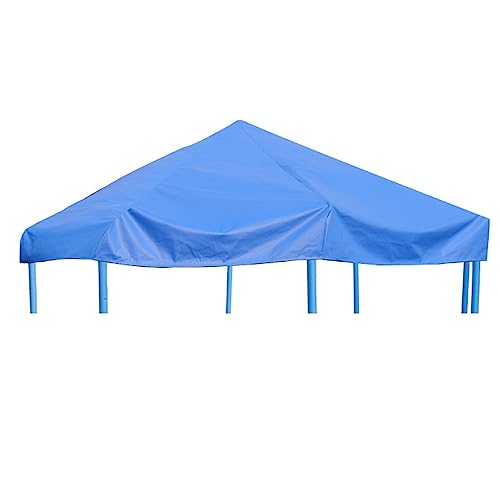 BIWKONI Outdoor Trampoline Canopy Fitness Trampoline Tent Cloth Trampoline Frame Accessories, Sunshade Cover, Rainproof Snow,8FT