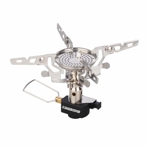 KINGBOMB 3300W Ultralight Backpacking Stove with Igniter