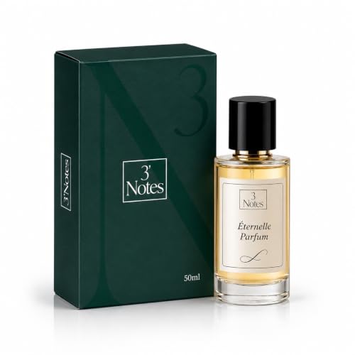 Image of 3Notes Eternelle Parfum for Women | Elegant Floral Woody Eau de Parfum | Long Lasting Luxury Perfume with Rose, Jasmine & Vanilla | Gift Fragrance 50ml