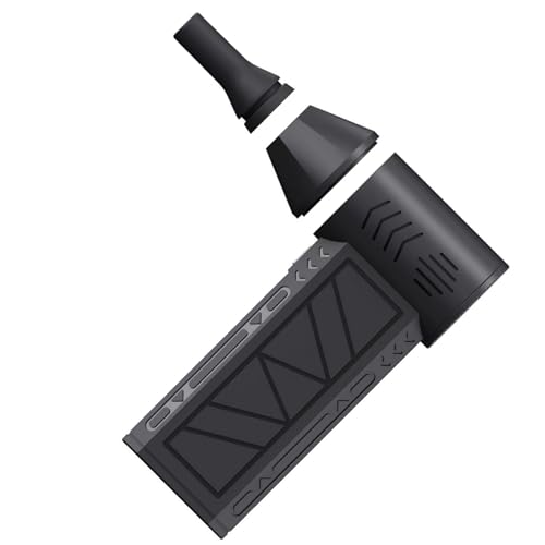 BOKIOESDE Turboventilador de supervelocidad 110 000 para soplado rápido de Aire, soplador de Polvo con batería de Gran Capacidad de 5000 Mah