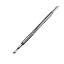 beveled pusher and bent blade