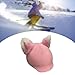 rockible Cat Ears Snow Ski Helmet Cover Helmets Accessories Creative Lovely Keep Warm Multifunction Funny Skiing Ski Helmet Decoration, Pink