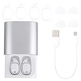 Auriculares Inalámbricos Verdaderos Bluetooth QCY T1 Pro TWS Auriculares Bluetooth táctiles con Caja de Carga inalámbrica IPX4 Auriculares Estéreo...