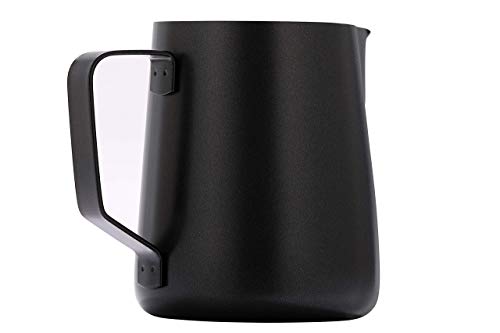 Apexstone ESP12-CC-115 Black Espresso Milk Frothing Pitcher 12 Oz thumb #4
