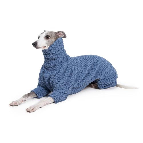 ESCCBOO Fluffy Soft Fleece Jumper Pyjamas for Italian Greyhound Whippet Lurcher Galgo Dogs...