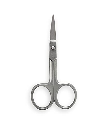 Amazon Basics Nail Scissors, Silver view 3