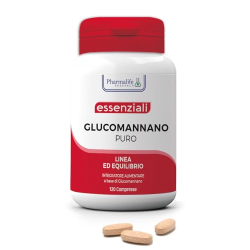 Pharmalife research Glucomannano Puro 120 compresse