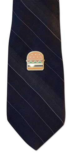 Image of Novel Merk Ice Cream, Pretzel, Pizza & Food Lapel Pin, Hat Pin & Tie Tack Set - with Clutch Back