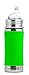 Pura Kiki 11 oz / 325 ml Stainless Steel Sippy Cup with Silicone XL Sipper Spout & Sleeve, Green (Plastic Free, NonToxic Certified, BPA Free)